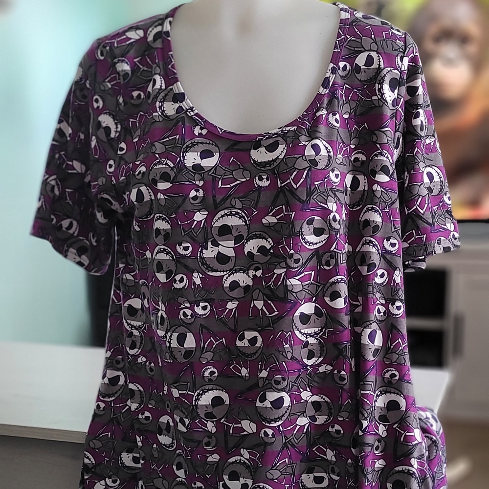Purple Graphic T-Shirt